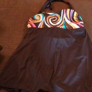 Size 16 Swim Dress with cute tie back